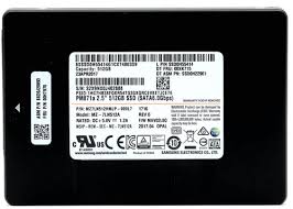 MZYTN512HDJH-000L2 Samsung 512GB TLC SATA 6Gbps 2.5" SSD