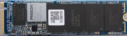 E12S-1TB-PHISON-SSD-B27B Phison 1TB PCIe 3.0 NVME M.2 2280 SSD