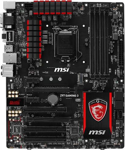 MSI Z97 Gaming 3 - LGA1150 (1x DEF PCIe)