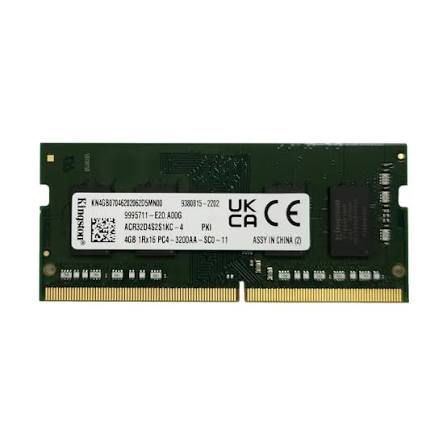 ACR32D4S2S1KC-4 Kingston 4GB PC4-25600 DDR4-3200MHz non-ECC Unbuffered CL22 260-Pin