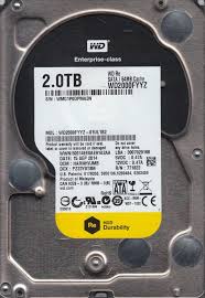 WD2000FYYZ-01UL1B2 Western Digital RE 2TB 7200RPM SATA 6Gbps 64MB Cache 3.5" HDD