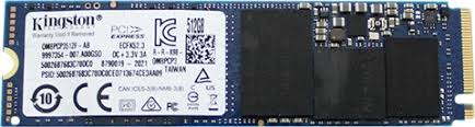 OM8PCP3512F-AA Kingston 512GB PCIe 3.0 x4 M.2 2280 SSD