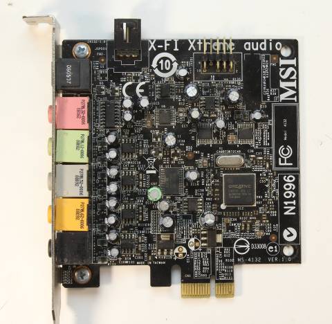 MSI X-FI Xtreme audio MS-4132