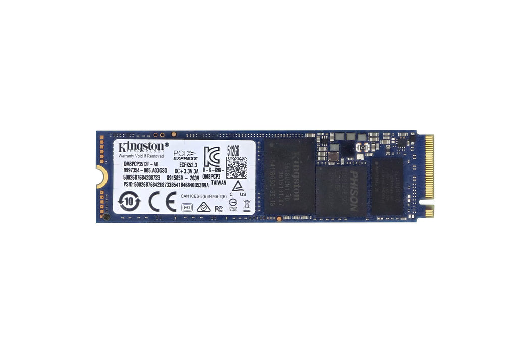 OM8PCP3512F-AB Kingston 512GB PCI Express 3.0 x4 NVMe M.2 2280