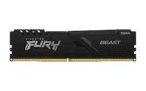 KF432C16BBK2/32 Kingston FURY Beast Black 16GB PC4-25600 DDR4-3200MHz non-ECC Unbuffered CL16 288-Pin