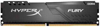 HX426C16FB3K2/16 Kingston HyperX FURY Black 8GB PC4-21300 DDR4-2666MHz non-ECC Unbuffered CL16 288-Pin