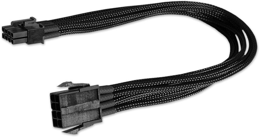 8-Pin PCI-E Extension, 30 cm, Single Sleeve