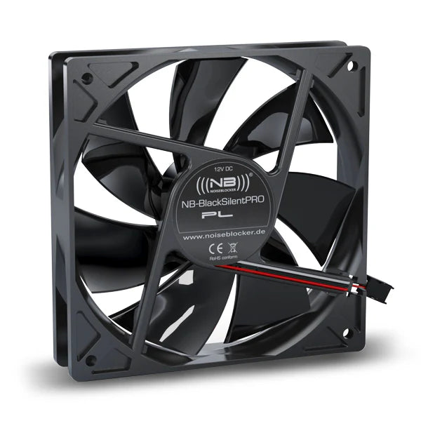 NoiseBlocker NB-BlackSilentPro PL-2 120mm Vifte