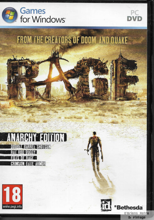 Rage Anarchy Edition - PC