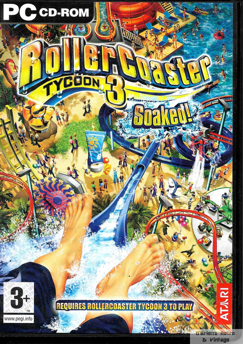 RollerCoaster Tycoon 3: Soaked - PC