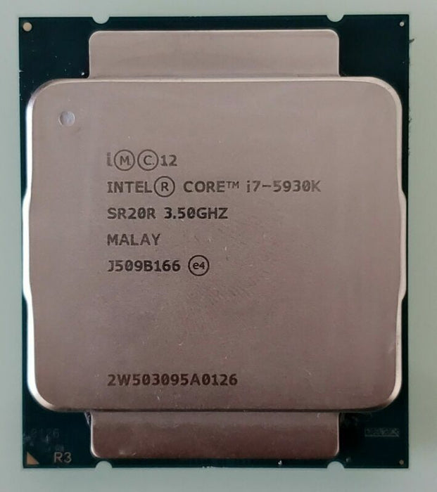 Intel Core i7-5930K 3.5GHz - Socket LGA2011-3