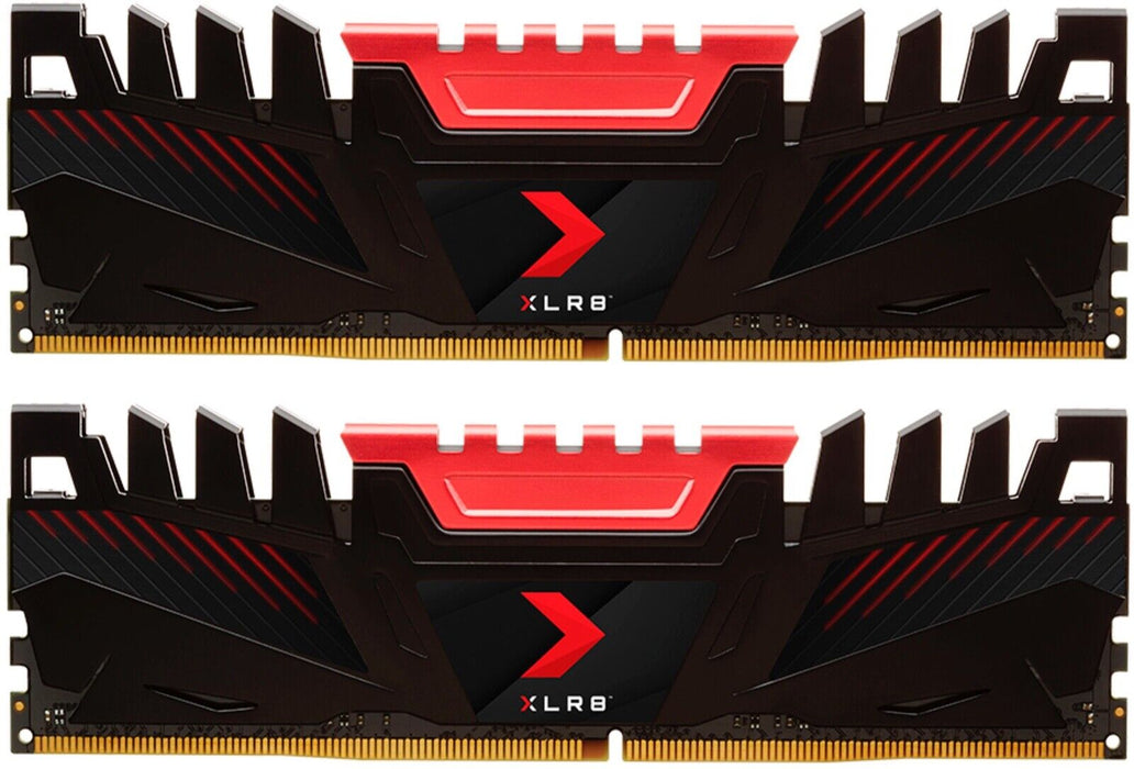8GBF1X08LFHH35-12-K-HXR PNY 16GB Kit (2 X 8GB) PC4-21300 DDR4-2666MHz Non-ECC Unbuffered CL16 288-pin
