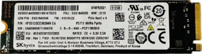 HFS001TDE9X084N SK Hynix PC711 1TB PCI Express 3.0 x4 NVMe M.2 2280