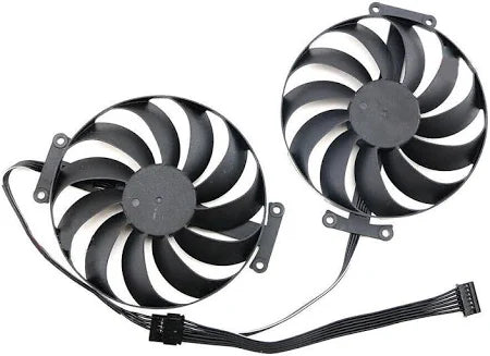 T129215SU ASUS Dual RTX 3060 3070 V2 OC Viftesett