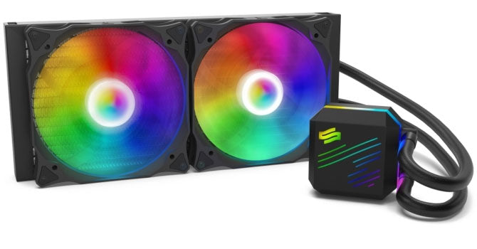 SilentiumPC Navis ARGB 280mm AIO CPU Kjøler - AM4