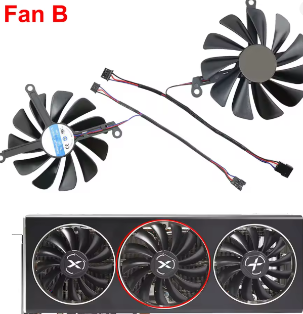 CF1015U12S XFX 6700XT SPEEDSTER SWFT 309 Fan B