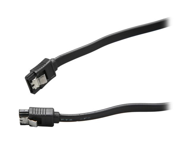 SATA III 6Gbps kabel 50cm - Sort - Rebuild IT