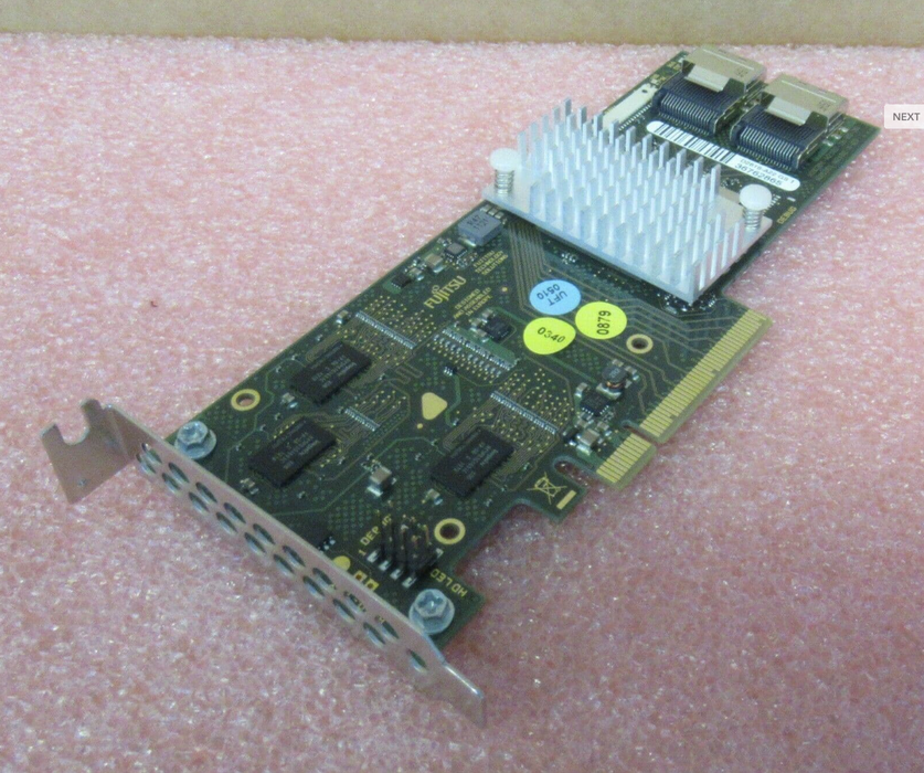 Fujitsu D2616-A22 GS1 8-Port Modular PCI-E x8 512MB Cache RAID Controller Card