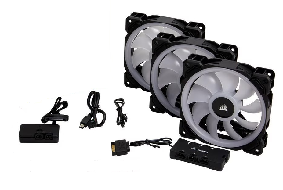 Corsair LL120 RGB 120mm 3-pk + LED