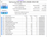 Samsung EVO 840 250GB 2.5" SSD