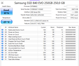 Samsung EVO 840 250GB 2.5" SSD