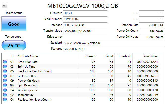 MB1000GCWCV HP 1TB 7200RPM SATA 6Gbps 3.5"
