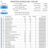 Kingston HyperX SSD 120GB 2.5"