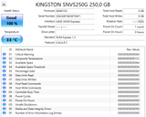 Kingston NV1 NVMe M.2 SSD 250GB (Ny)