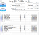 CSSD-F60GB2-A Corsair Force F60 Series 60GB MLC SATA 3Gbps 2.5"