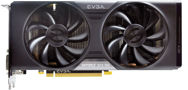 EVGA GeForce GTX 760 2GB PhysX CUDA