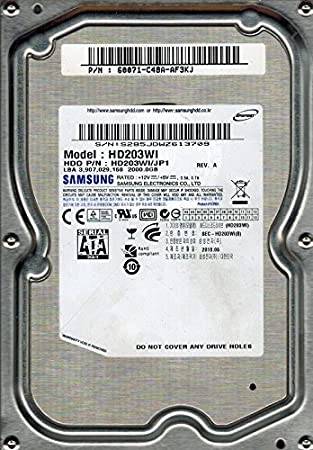 HD203WI Samsung Spinpoint F3EG 2TB 5400RPM SATA 3Gbps 32MB Cache 3.5"