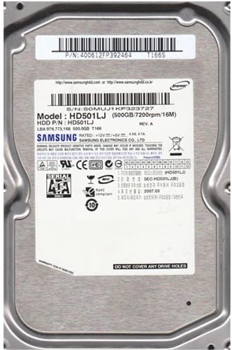 Samsung HD501LJ 500GB (DEFEKT)