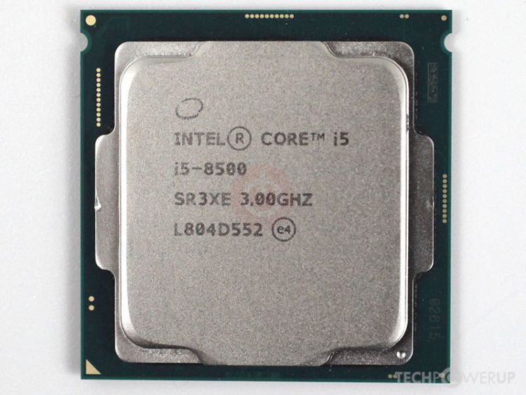 Intel Core i5-8500 3.0GHz - Socket LGA1151-2