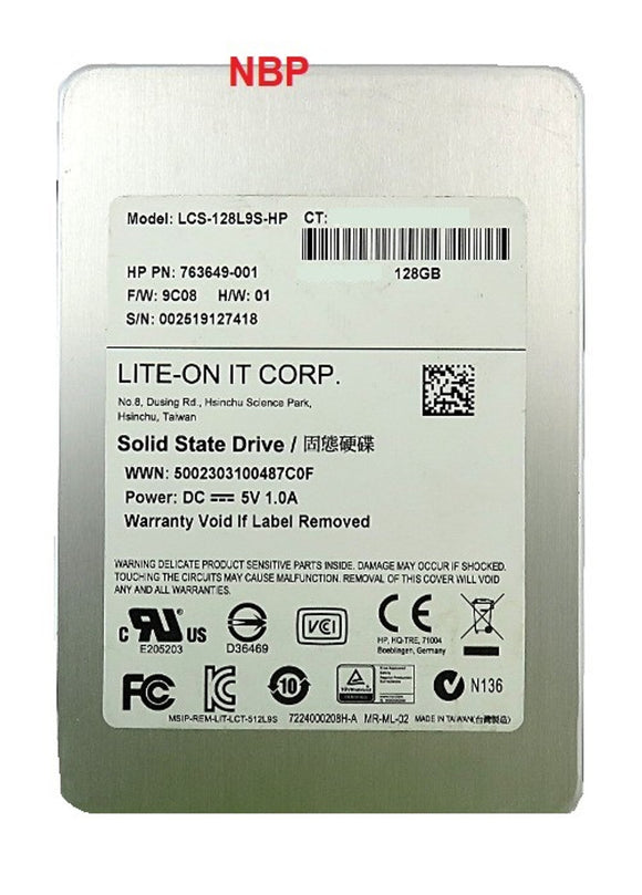 LCS-128L9S-HP HP 128GB TLC SATA 6Gbps Read Intensive 2.5