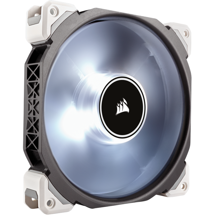 ML140 PRO LED White 140mm PWM Premium Magnetic Levitation Fan