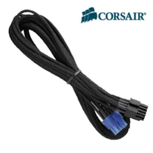 TXM / HX - Individually Sleeved Black Cable CPU 4+4-pin