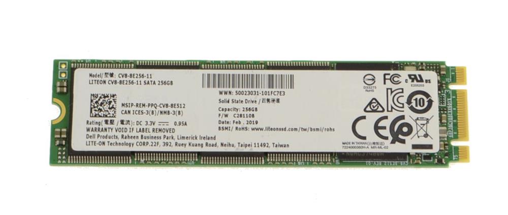 CV8-8E256-11 Lite-On CV8 256GB TLC SATA 6Gbps M.2 2280 SSD