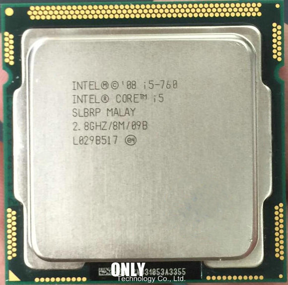 Intel Core i5-760 2.80GHz - Socket LGA1156