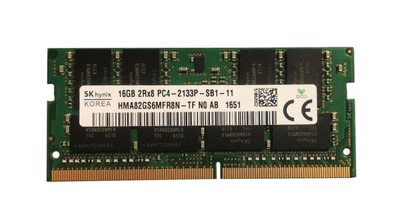HMA82GS6MFR8N-TFN0-AB Hynix 16GB PC4-17000 DDR4-2133MHz non-ECC Unbuffered CL15 260-Pin