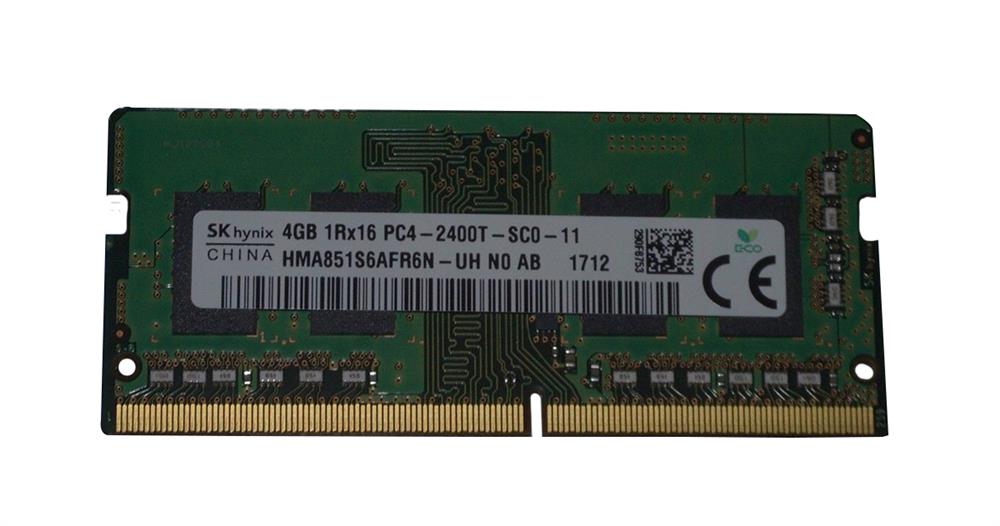 HMA851S6AFR6N-UHN0-AB Hynix 4GB PC4-19200 DDR4-2400MHz non-ECC Unbuffered CL17 260-Pin