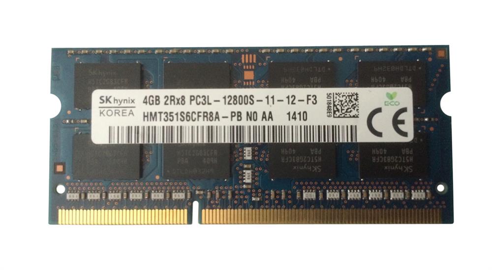 HMT351S6CFR8A-PBN0-AA Hynix 4GB PC3-12800 DDR3-1600MHz non-ECC Unbuffered CL11 204-Pin SODIMM1.35V - Rebuild IT