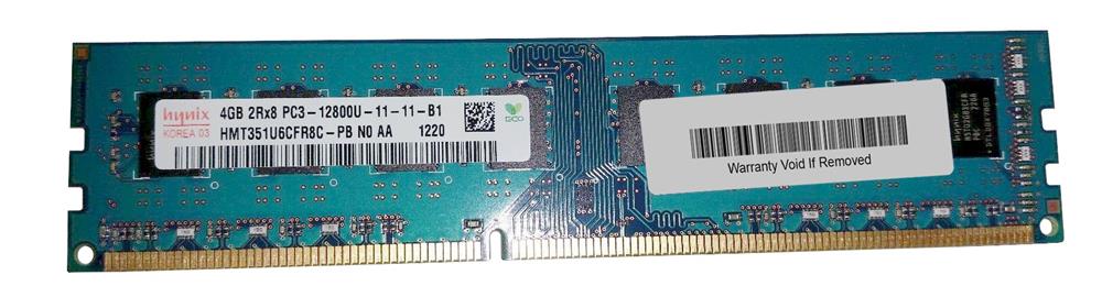 HMT351U6CFR8C-PBN0-AA Hynix 4GB PC3-12800 DDR3-1600MHz non-ECC Unbuffered CL11 240-Pin