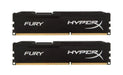 HX316C10FBK2/8 Kingston HyperX FURY Black Series 8GB Kit (2 X 4GB) PC3-12800 DDR3-1600MHz non-ECC Unbuffered CL10 240-Pin DIMM - Rebuild IT