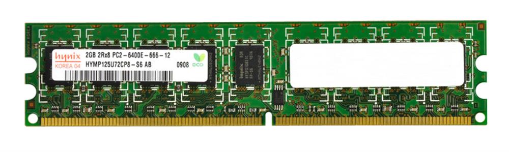HYMP125U72CP8-S6-AB Hynix 2GB PC2-6400 DDR2-800MHz ECC Unbuffered CL6 240-Pin
