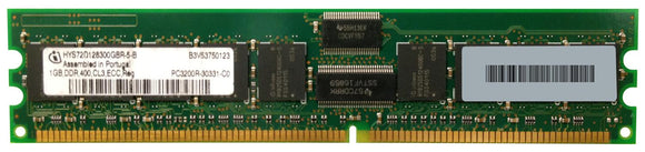 HYS72D128300GBR-5-B Infineon 1GB PC3200 DDR-400MHz Registered ECC CL3 184-Pin