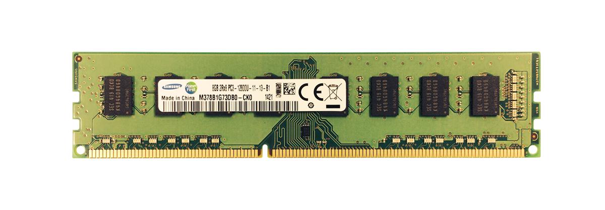 M378B1G73DB0-CK0 Samsung 8GB PC3-12800 DDR3-1600MHz non-ECC Unbuffered CL11 240-Pin DIMM - Rebuild IT