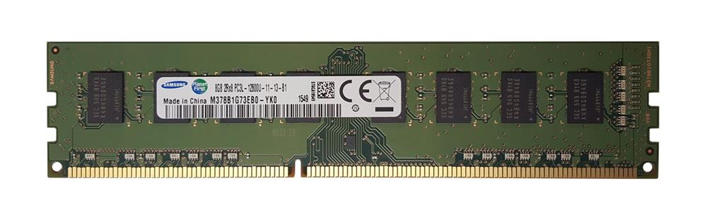 M378B1G73EB0-YK0 Samsung 8GB PC3-12800 DDR3-1600MHz non-ECC Unbuffered CL11 240-Pin