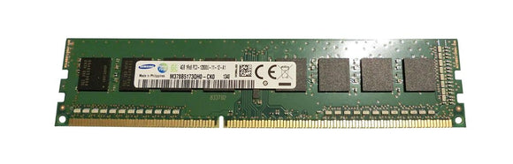M378B5173QH0-CK0 Samsung 4GB PC3-12800 DDR3-1600MHz non-ECC Unbuffered CL11 240-Pin DIMM