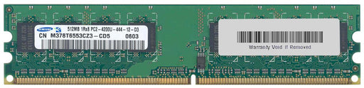 M378T6553CZ3-CD5 Samsung 512MB PC2-4200 DDR2-533MHz non-ECC Unbuffered CL4 240-Pin DIMM Single Rank Memory Module - Rebuild IT