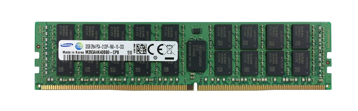M393A4K40BB0-CPB Samsung 32GB PC4-17000 DDR4-2133MHz Registered ECC CL15 288-Pin